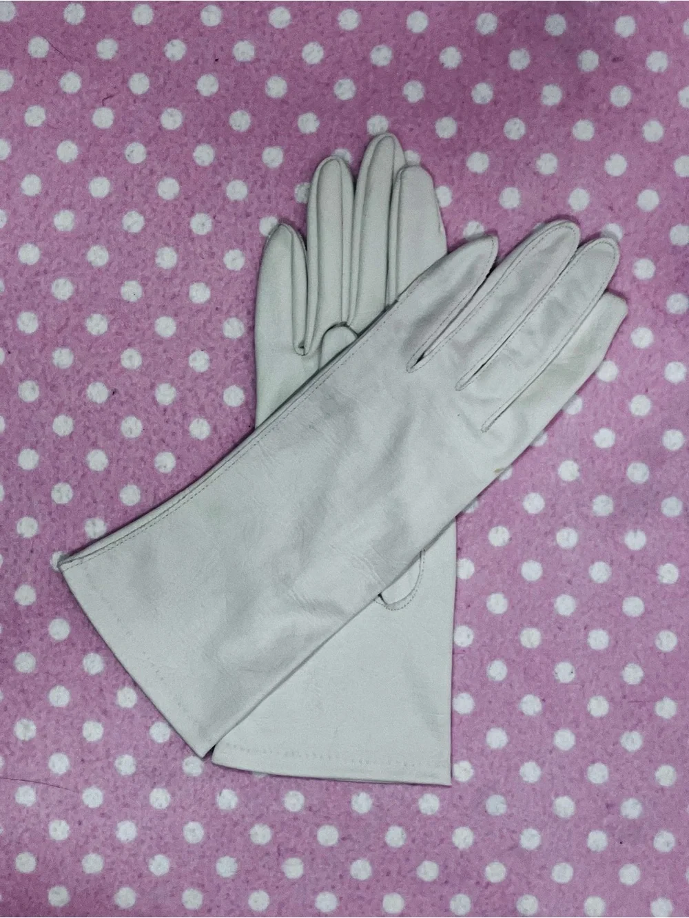 Van Ralle Vintage Nylon Gloves 6.5